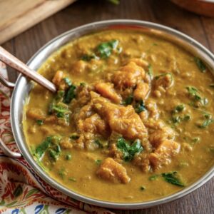 Slimmers Prawn Dhansak (with butternut squash)