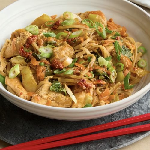 Dan Dan Chicken Noodles